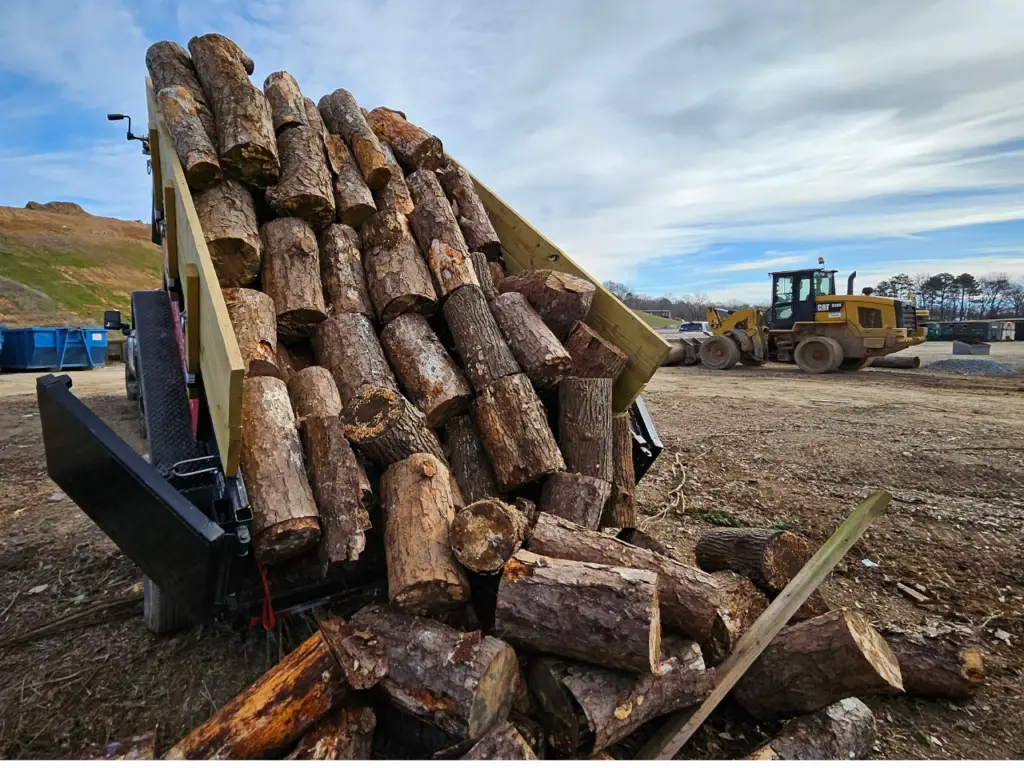 Badger Hauling Log Removal Yard Waste Removal