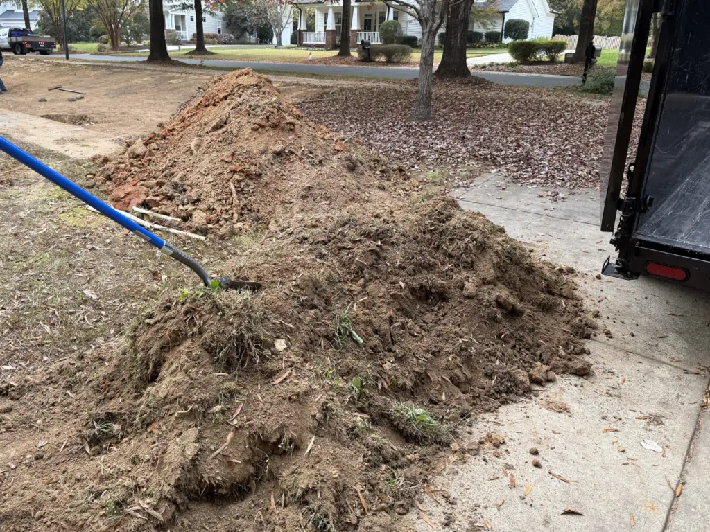 Badger Hauling Yard Waste Removal Dirt Removal